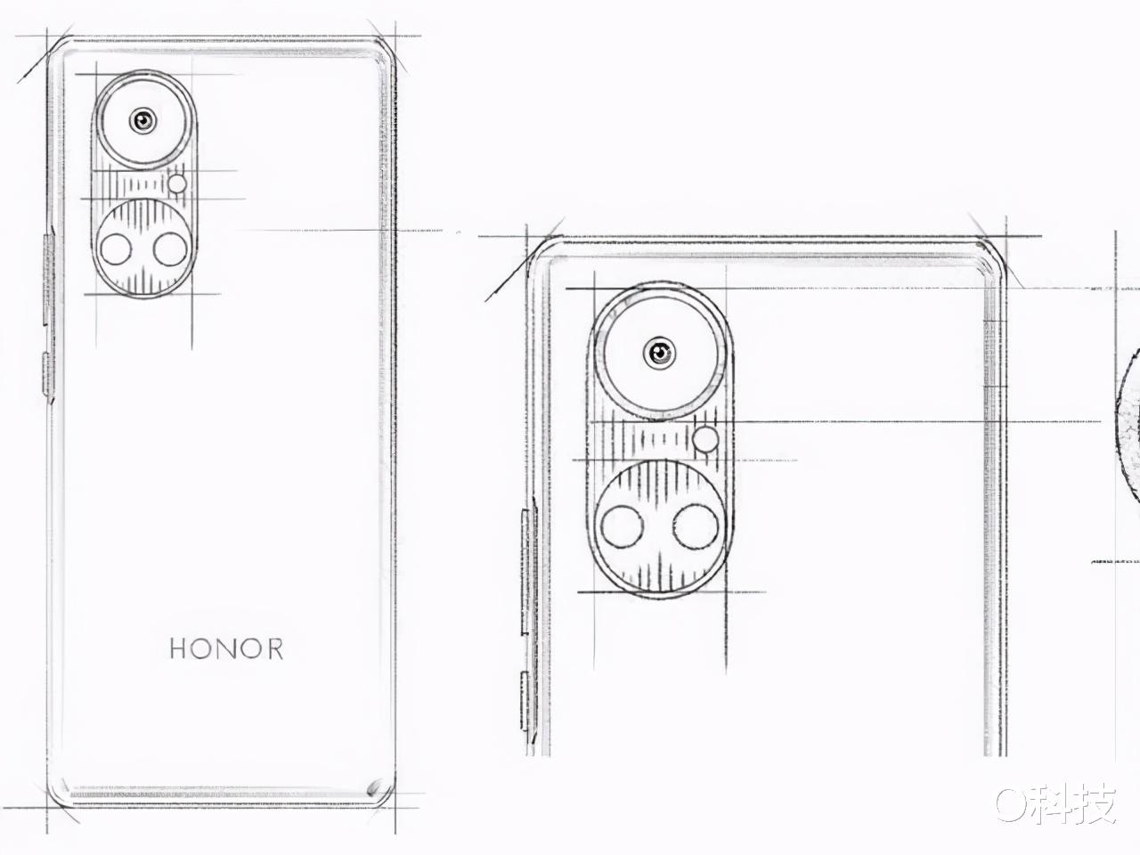 华为荣耀|荣耀 50真机渲染图再度曝光！设计确实一绝，不愧是时尚旗舰