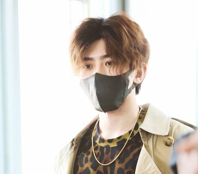 陈志朋|没想到陈志朋恢复正常后，蔡徐坤又来接班，豹纹装穿出大妈范