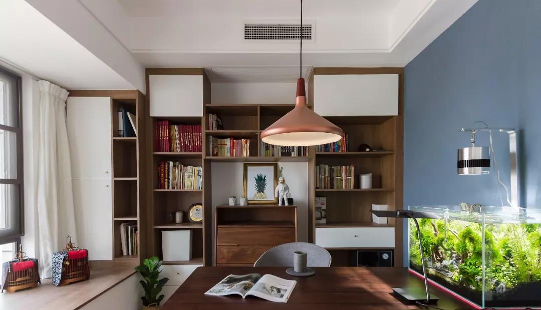 |他家的北欧风,原木家具温润如玉,客厅阳台一体,自然光线更充足