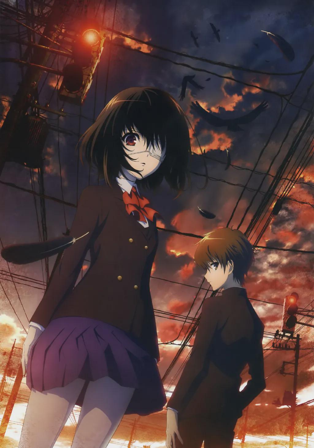 见崎鸣|动漫美图:《another》见崎鸣