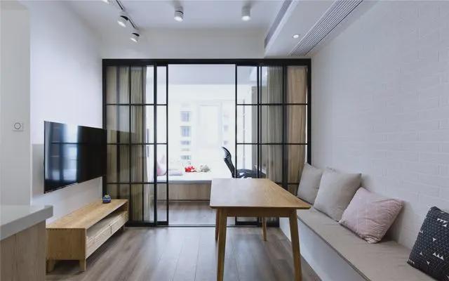 42㎡的小户型,卫生间装修简洁、耐看的装修真不错!