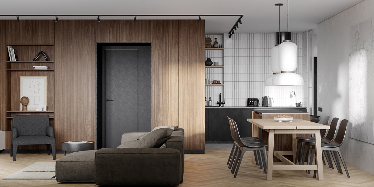 178㎡现代风软装设计，空间舒适宜人！