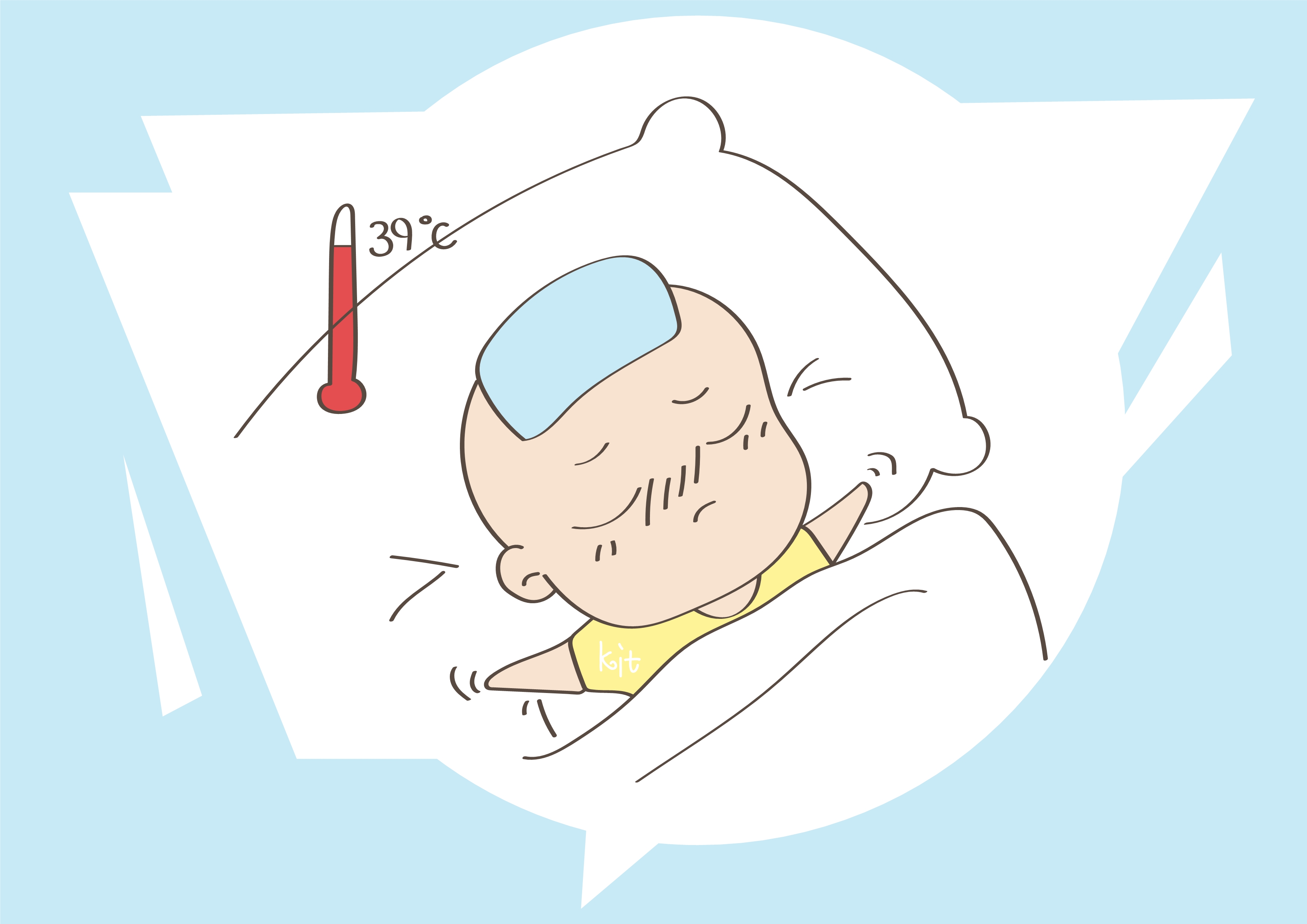 月叔育儿说|宝宝高烧不退,原来错误的饮食习惯有关,家有小儿要注意