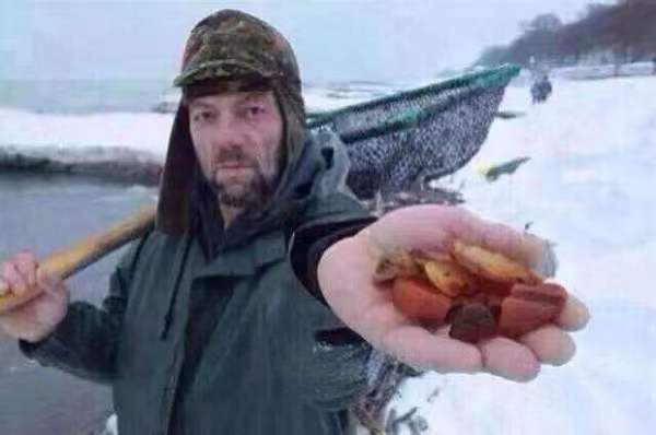 琥珀蜜蜡|【琥珀蜜蜡海漂料的形成的相关知识 】|||【琥珀蜜蜡海漂料的知识】