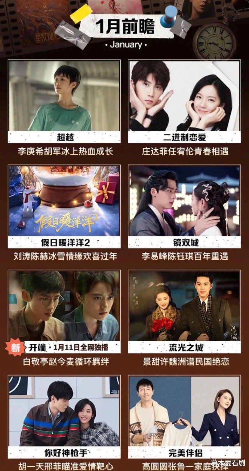 镜双城|1月已经定档4部剧，《镜双城》将接档《雪刀》，有你期待的剧吗？