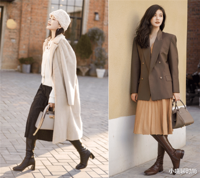 小喵聊时尚 你适合长靴还是短靴?身高决定靴子长度,不足160的女生选膝下款