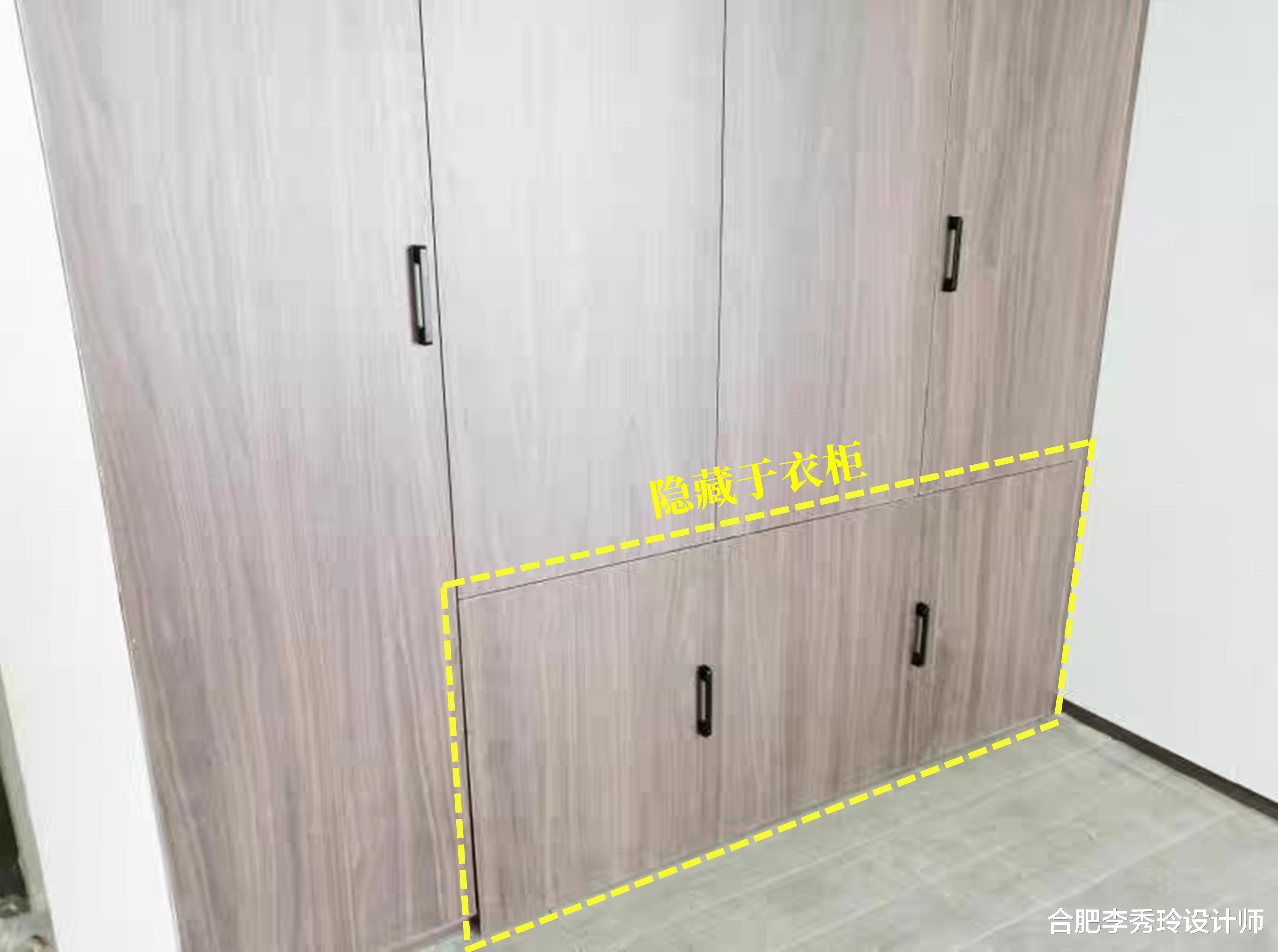 小户型家庭学学我，为了省下一间房，我在阳台柜里藏了一张折叠床