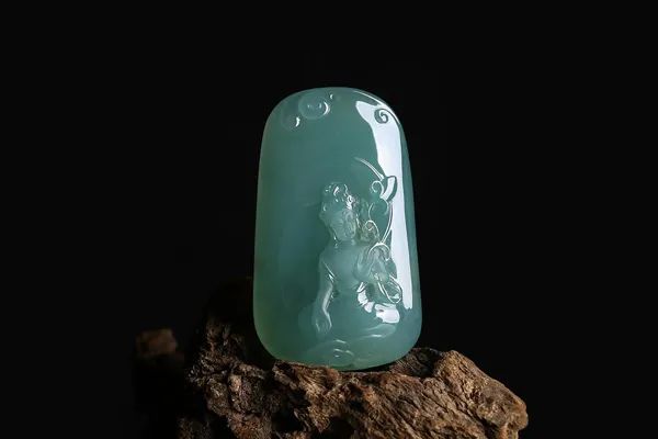 光绪元宝|清水出芙蓉——谈谈翡翠芙蓉种