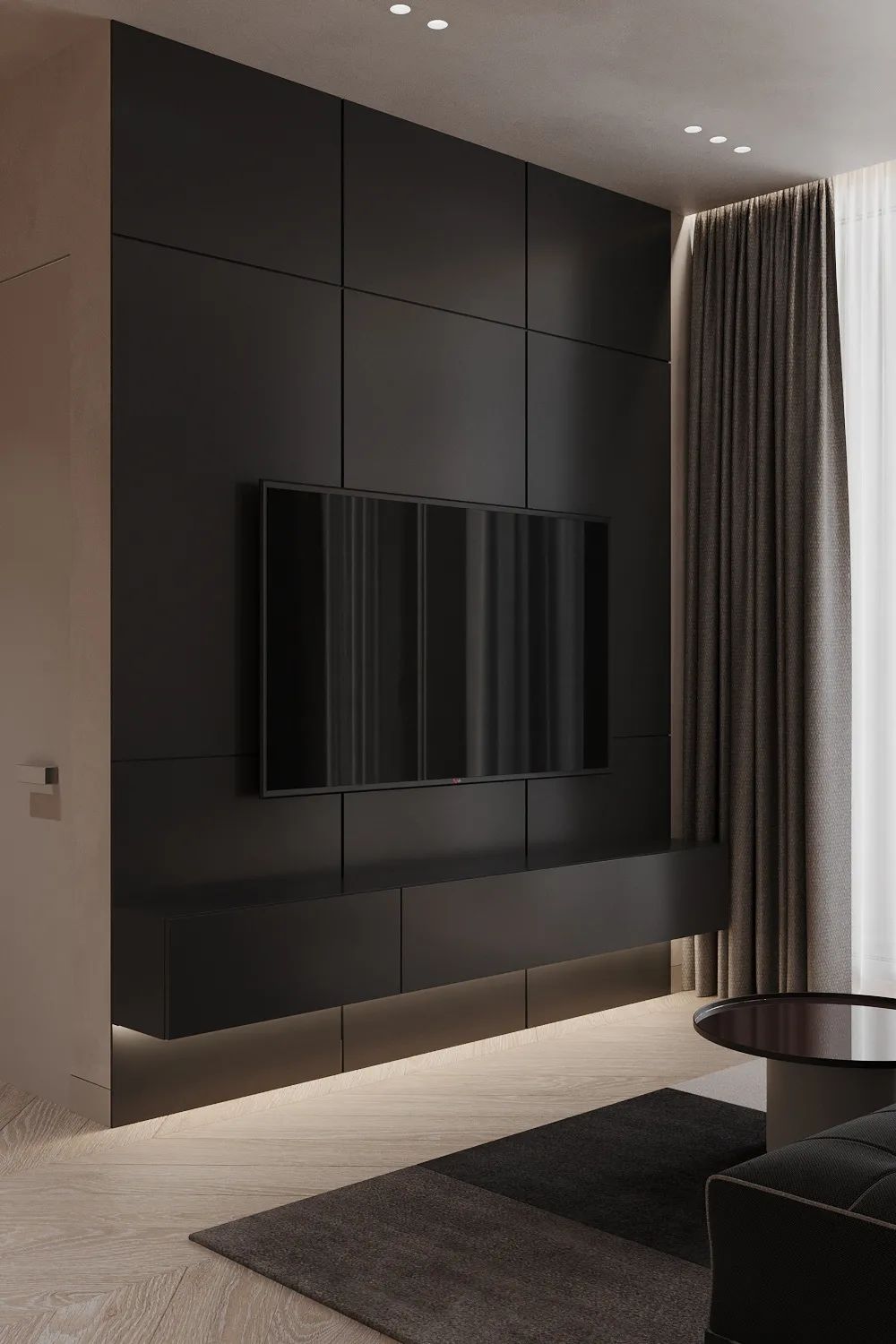 室内空间设计师：极简中性色，给人一种安静舒适的感觉！