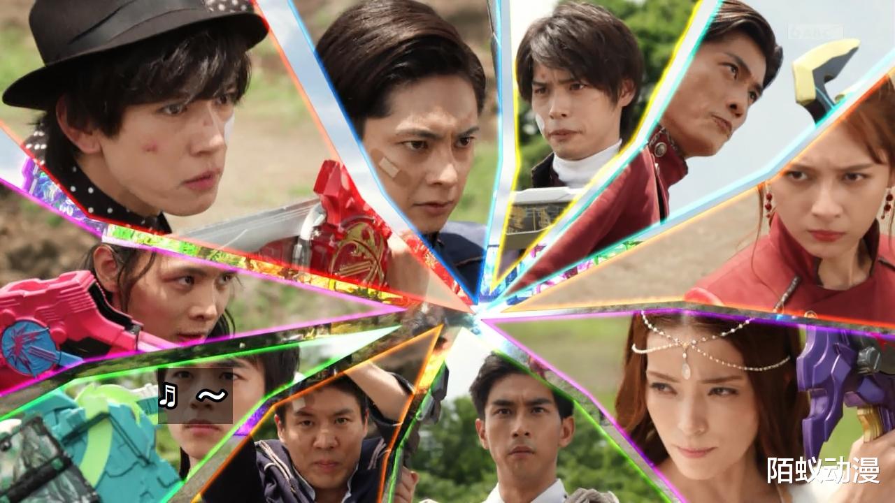 acgn漫评|假面骑士神圣45话先行，10位剑士变身，索菲亚变王剑，大决战开始