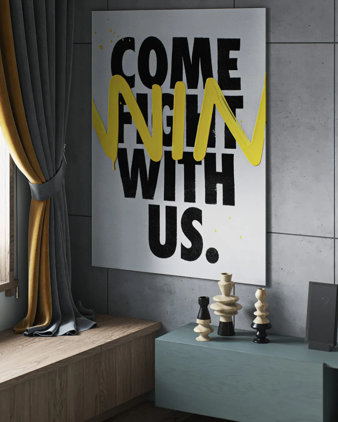 97㎡两居室堪比200㎡，这个高级灰的家，到底能有多酷？