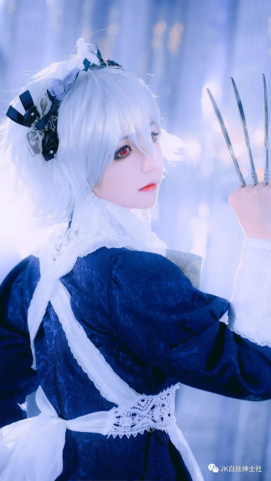 十六夜咲夜|cos：东方project十六夜咲夜cos正片@机智璃