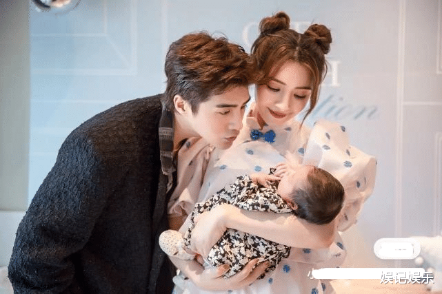 麦迪娜·买买提|麦迪娜晒女儿满月照，小公主露脸像爸爸姜潮，乳名公开超可爱