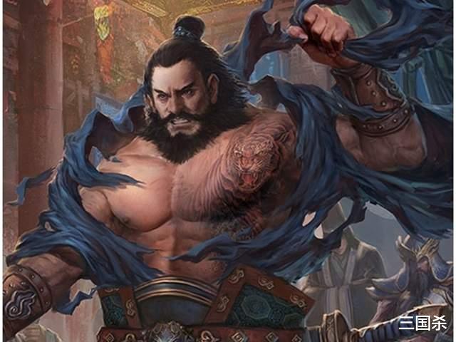 黄盖|三国杀:贴门上辟邪,武将插画竟还有这等用法?