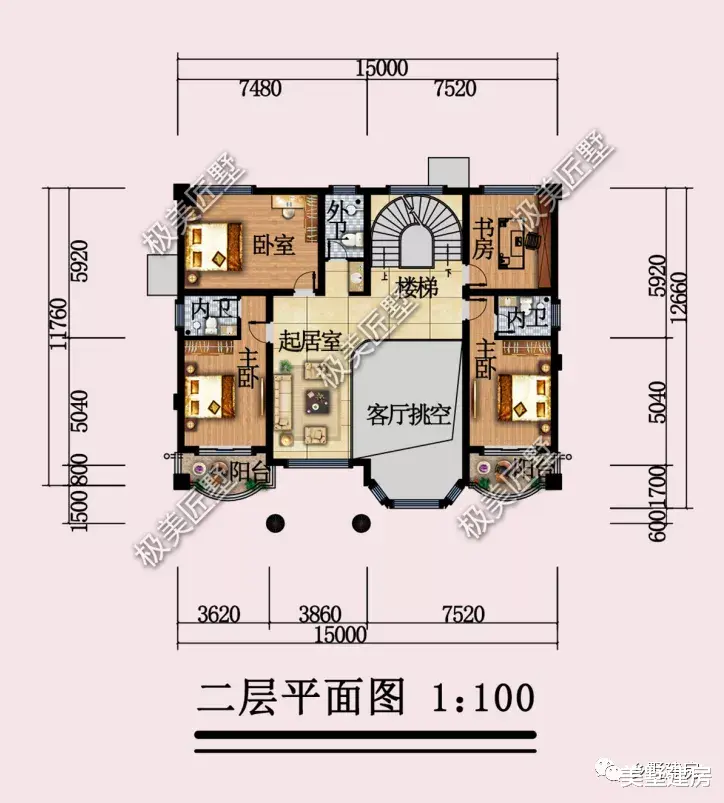 豪华大气的欧式别墅，占地184平，盖最靓的房