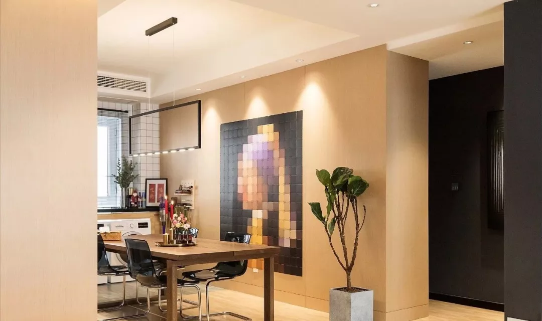 115平混搭三室 深色调好看有质感