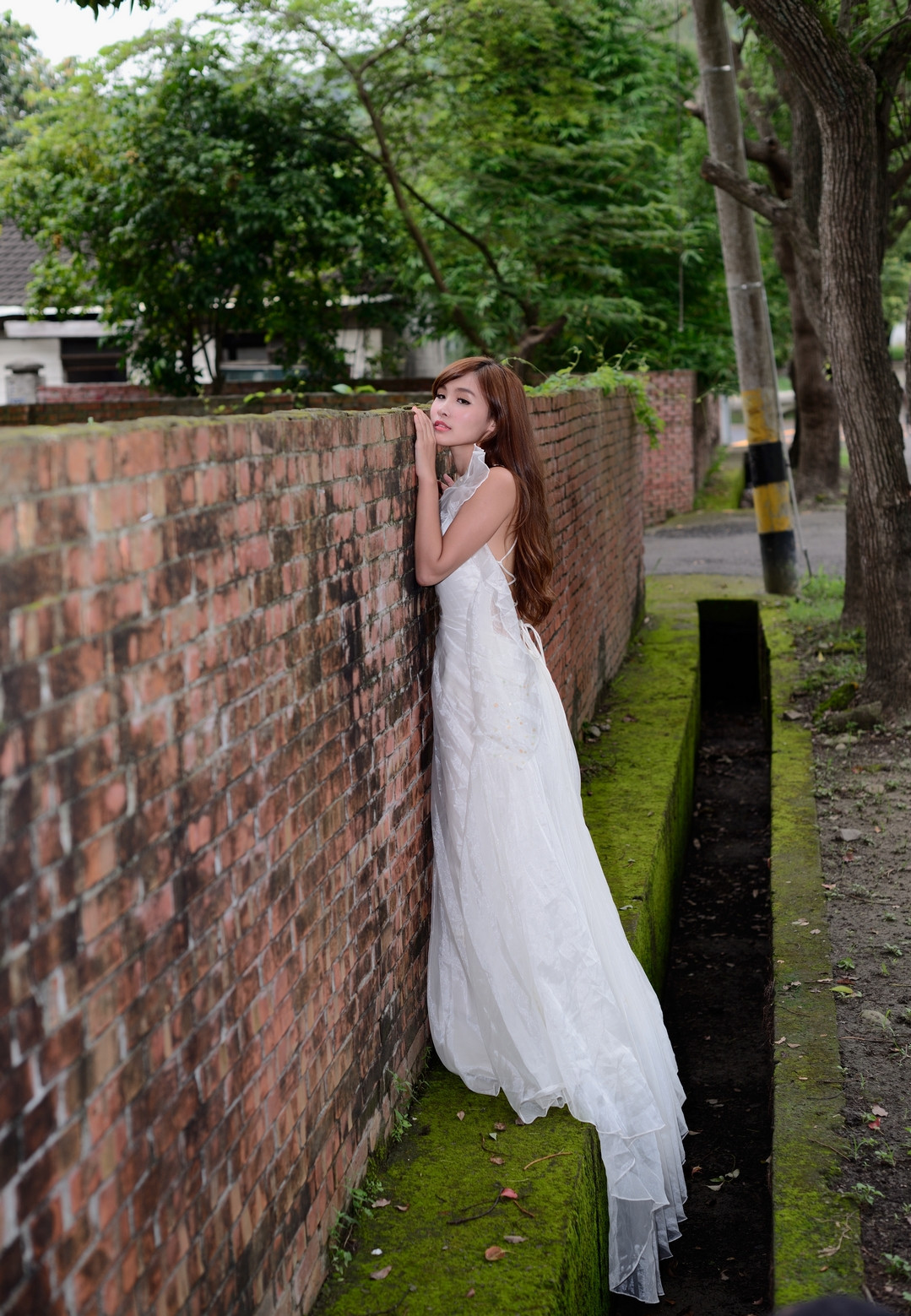 风起洛阳|美女穿白纱室外试镜-宛如仙女下凡