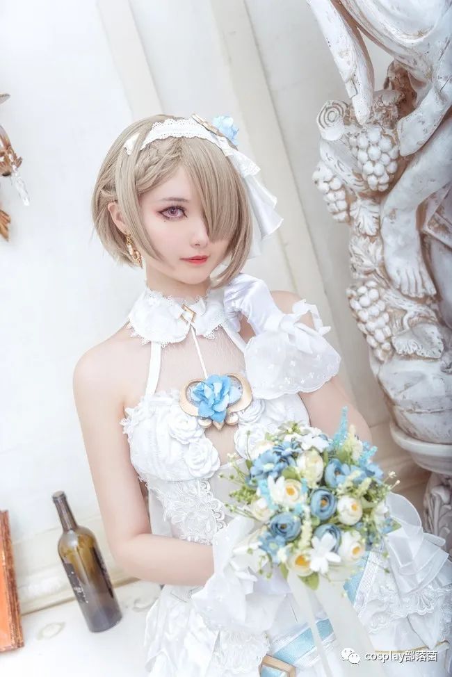 |cos：蔷薇誓言花嫁cos正片