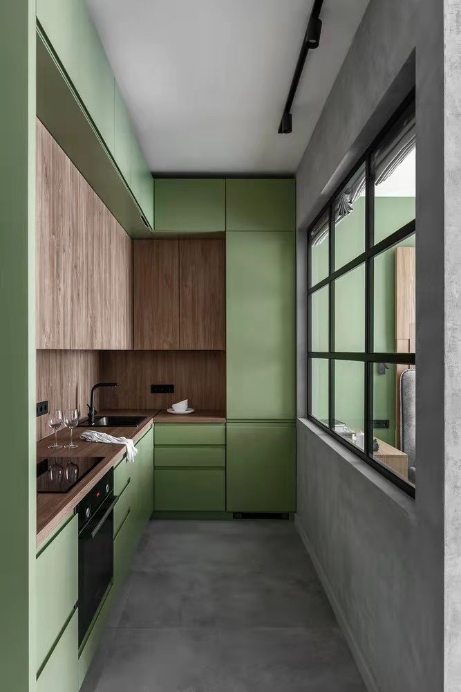 为解压90后大叔极简装修新房,全屋水泥毛坯风,舒适有格调