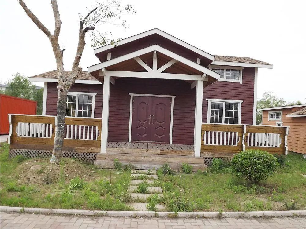 农村别再自己盖房了！如今流行让工厂做，做好一装就是别墅，真牛