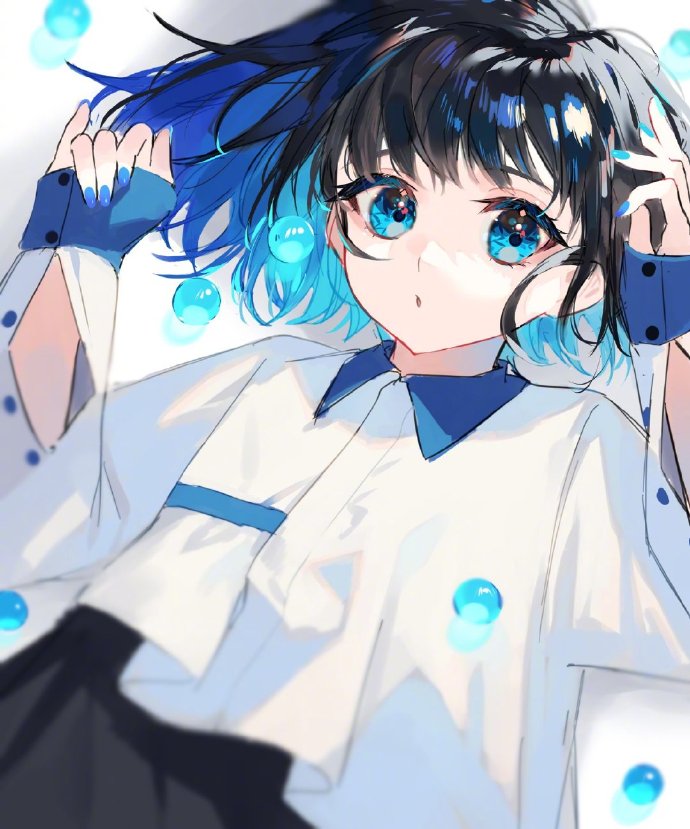 画师|看了画师大佬笔下这些笑得超甜的妹子，感觉一整天都被治愈了