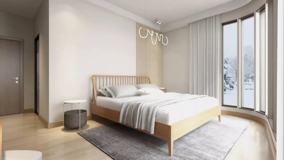 |足够空间+留白，诠释了日式的简约精髓！