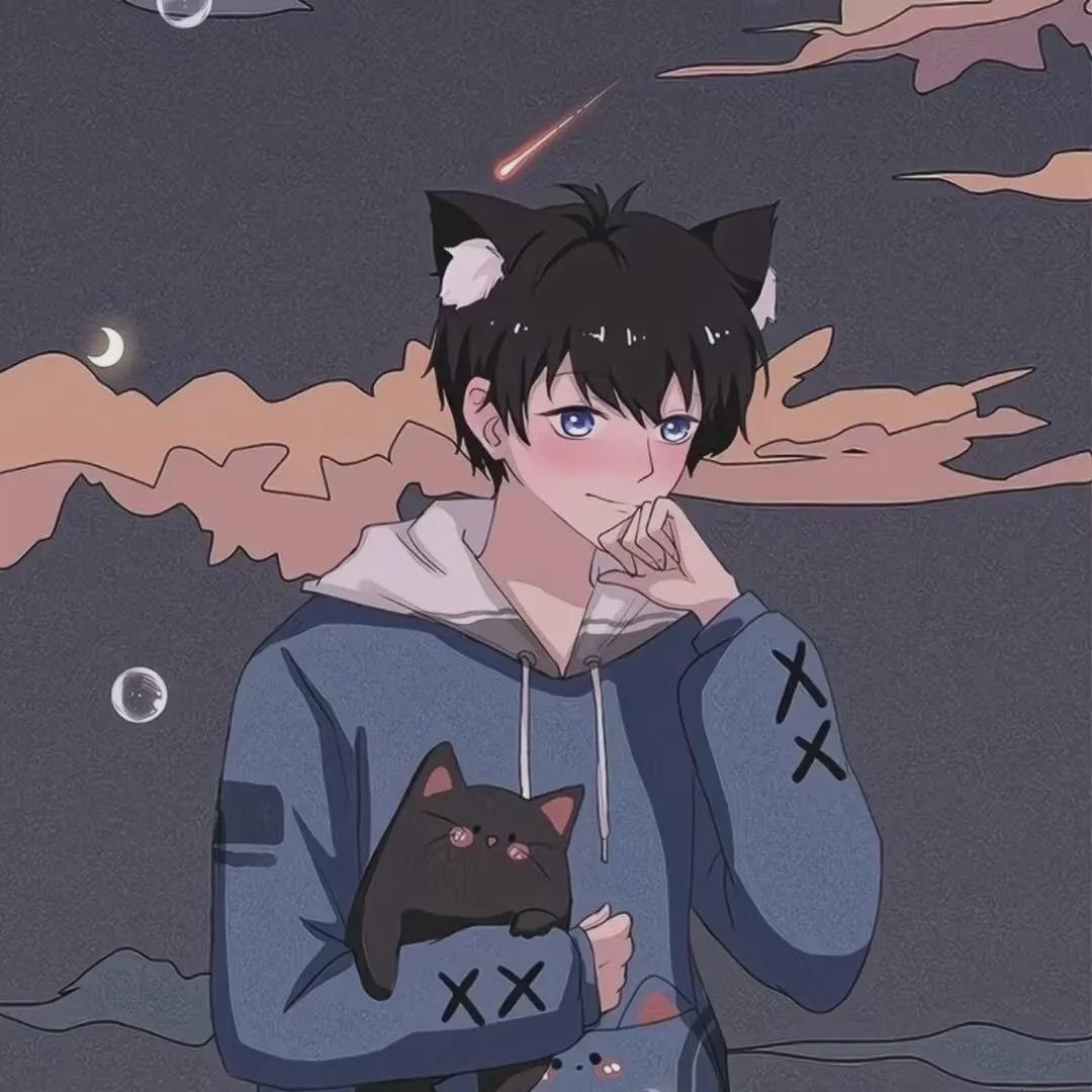 |動漫頭像：希望嘴邊的碎碎念念成為身邊的歲歲年年