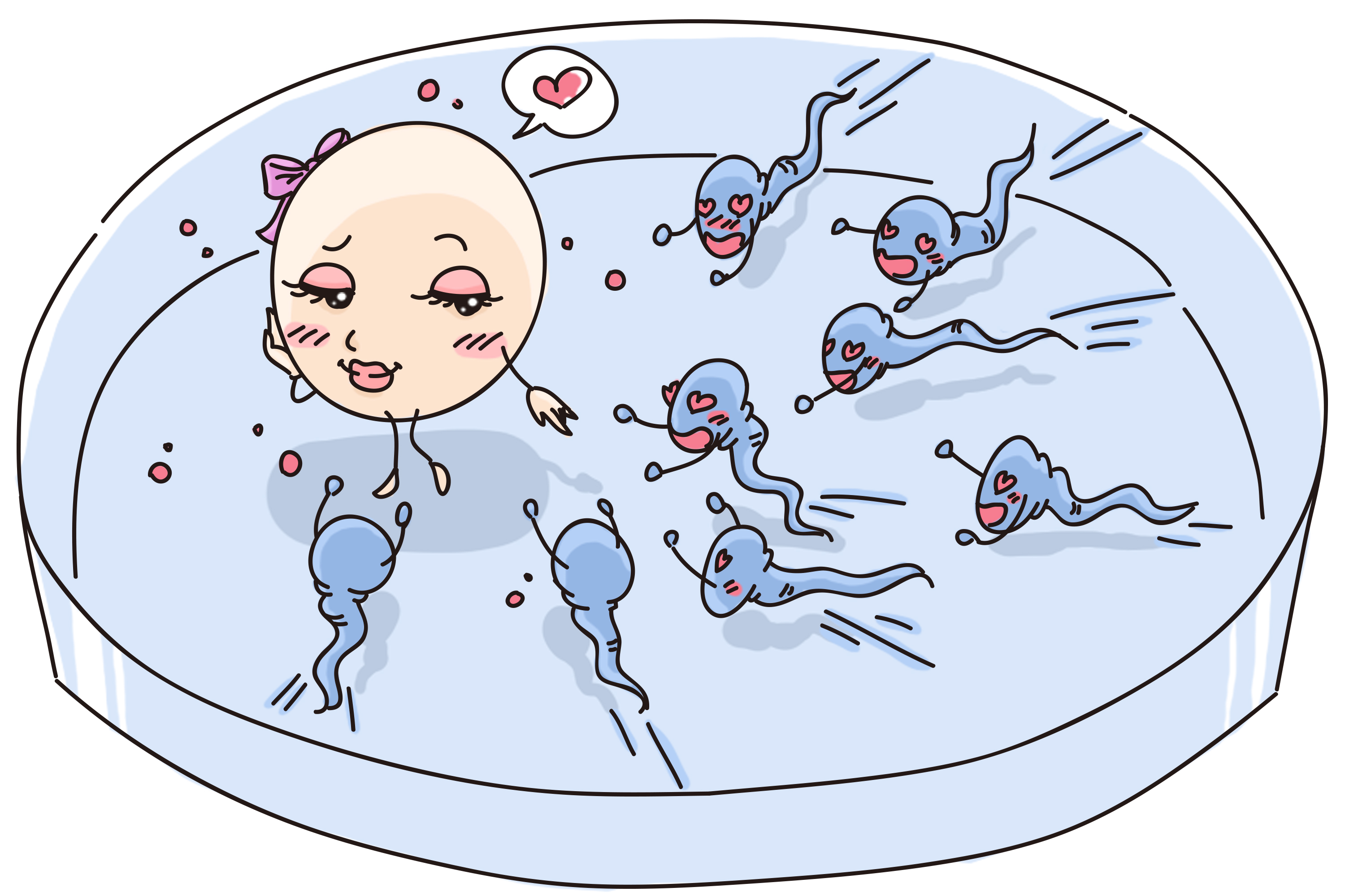  科学界重大发现：精子和卵子结合，会发光？像庆祝新生命的诞生！
