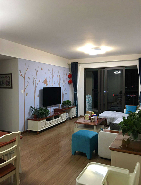 |晒晒通风结束的婚房，朋友都问为啥不做吊顶，厕所居然双开门