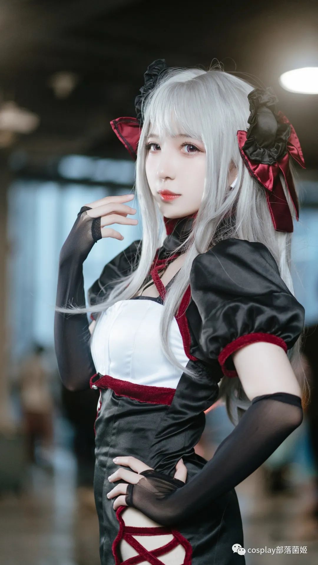 田蕤|cos：碧蓝航线U410寒梅映春旗袍cos正片@空鸢