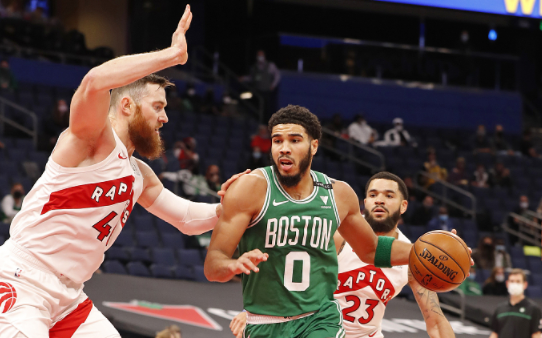 奥黛丽·塔图|2连胜！凯尔特人126-114逆转猛龙，塔图姆40+6，范弗里特35+8