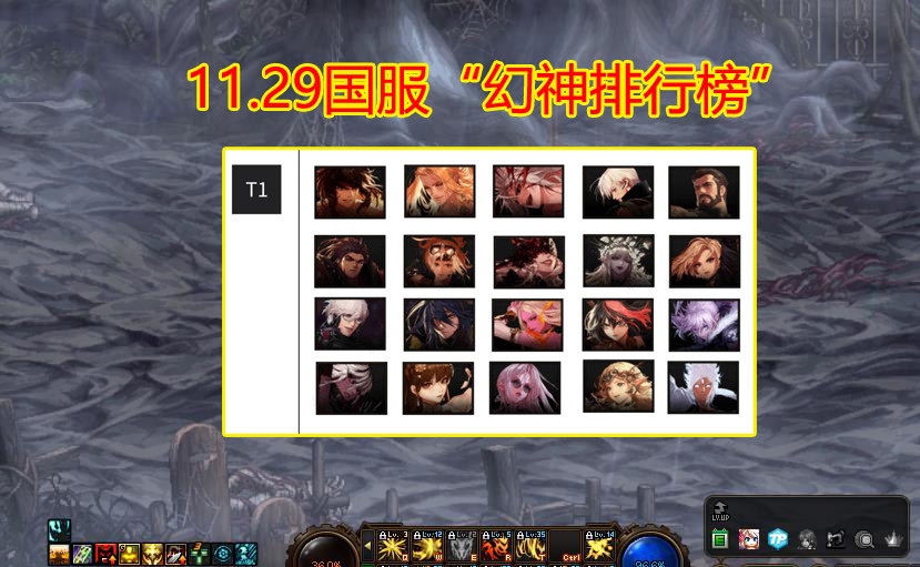 穿衣搭配|DNF：11.29国服“幻神排行榜”，爆发VS续航，选对职业两者兼备