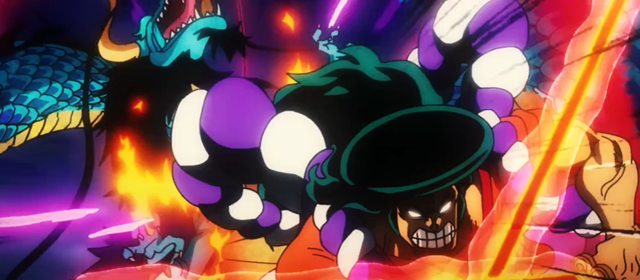 索隆|海贼王1003:索隆一刀斩伤凯多,这个功劳算谁的?御田还是阎魔?