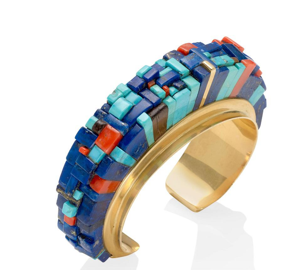 绿松石|Bonhams（邦瀚斯）洛杉矶“Wearable Art”艺术家珠宝拍卖