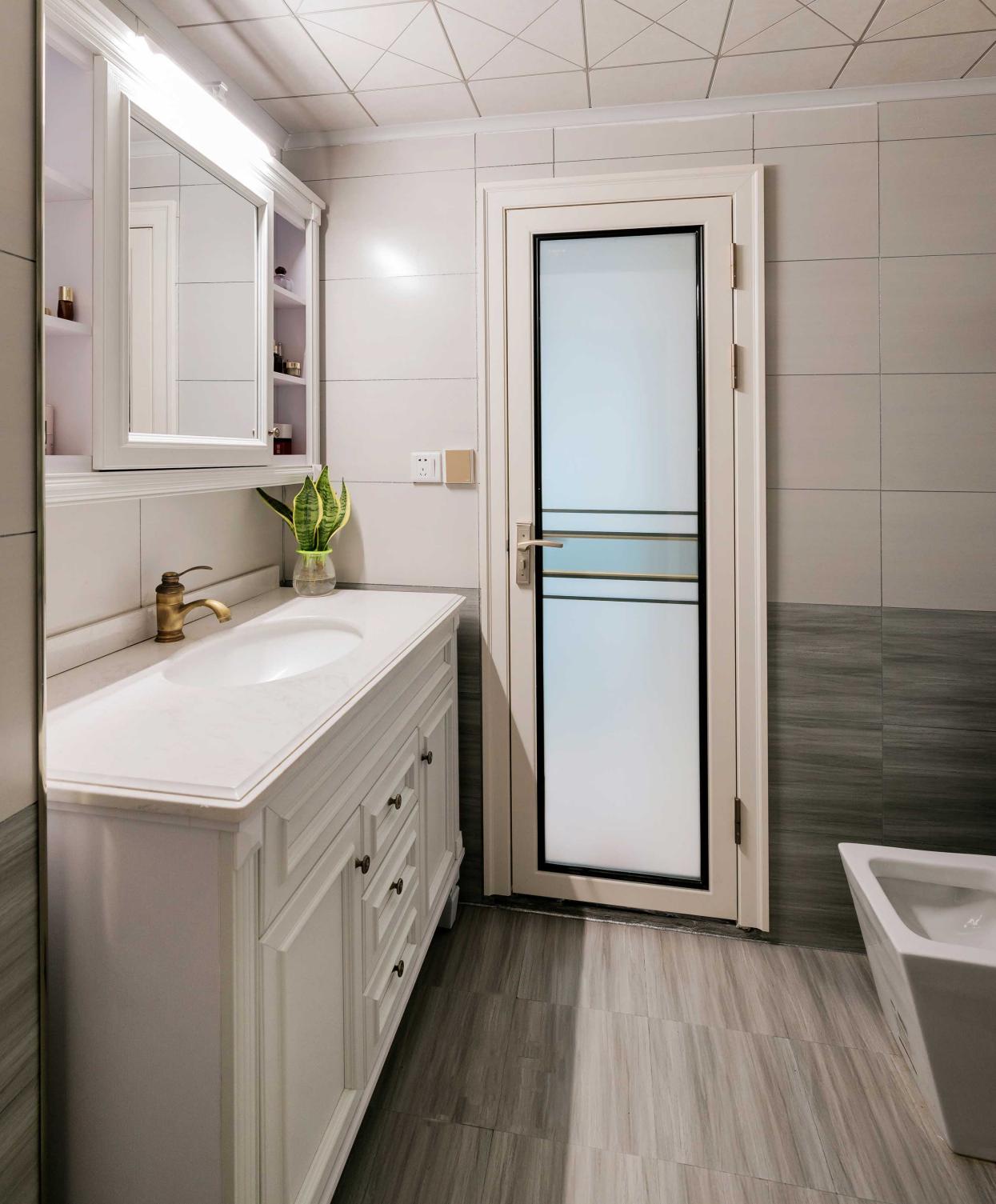 110㎡北欧风,清新蓝打造层次感,简单又舒适的家居属性!