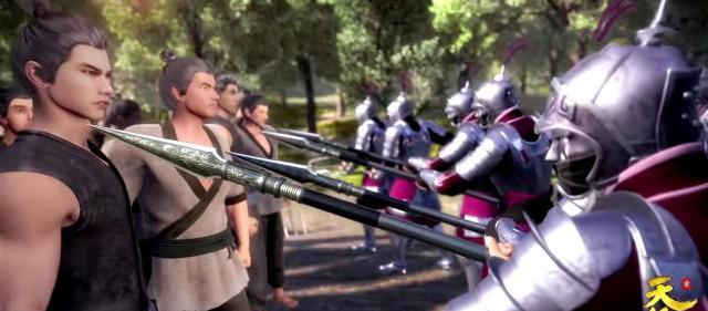 翡翠|天行九歌76：翡翠虎威胁明目张胆，韩非两大夫人救场，天泽惨背锅