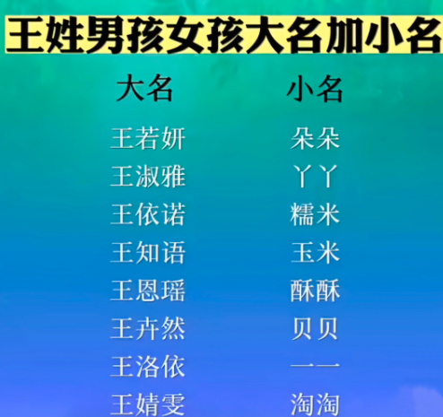 诚然命理 宝宝起名：每个姓氏都有好听的宝宝名字，王姓宝宝好名分享