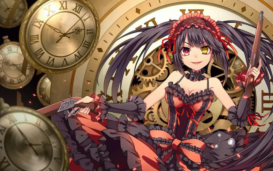 時崎狂三|約會大作戰：時崎狂三的4種狀態，穿婚紗最迷人，靈裝最為誘惑人