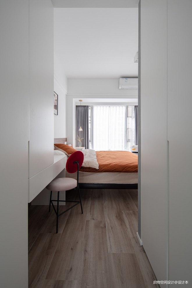 118㎡混搭两居,大胆的水泥墙设计,打造舒适感满分的家居!