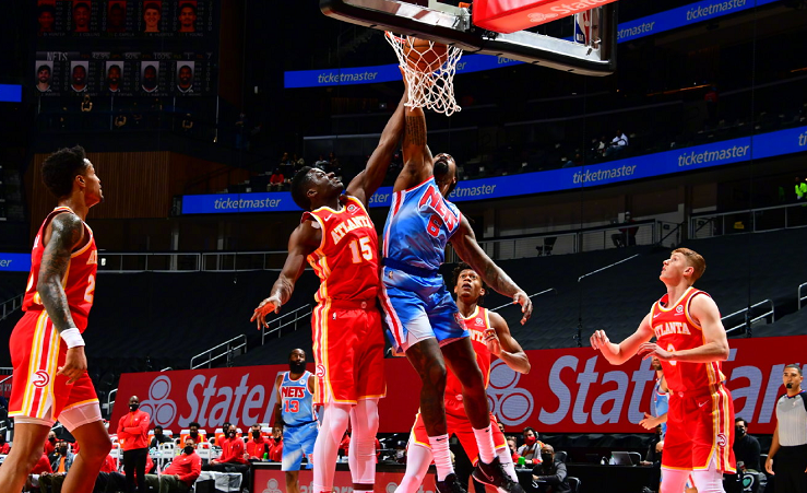 詹姆斯·哈登|3连胜！篮网加时击败老鹰，特雷杨28+14，哈登31+15杜兰特32分