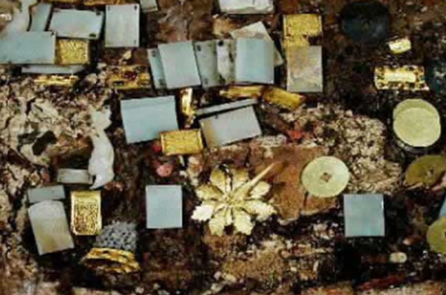 宝石|湖北一明朝王爷墓,墓中出土700颗宝石,专家:简直富可敌国