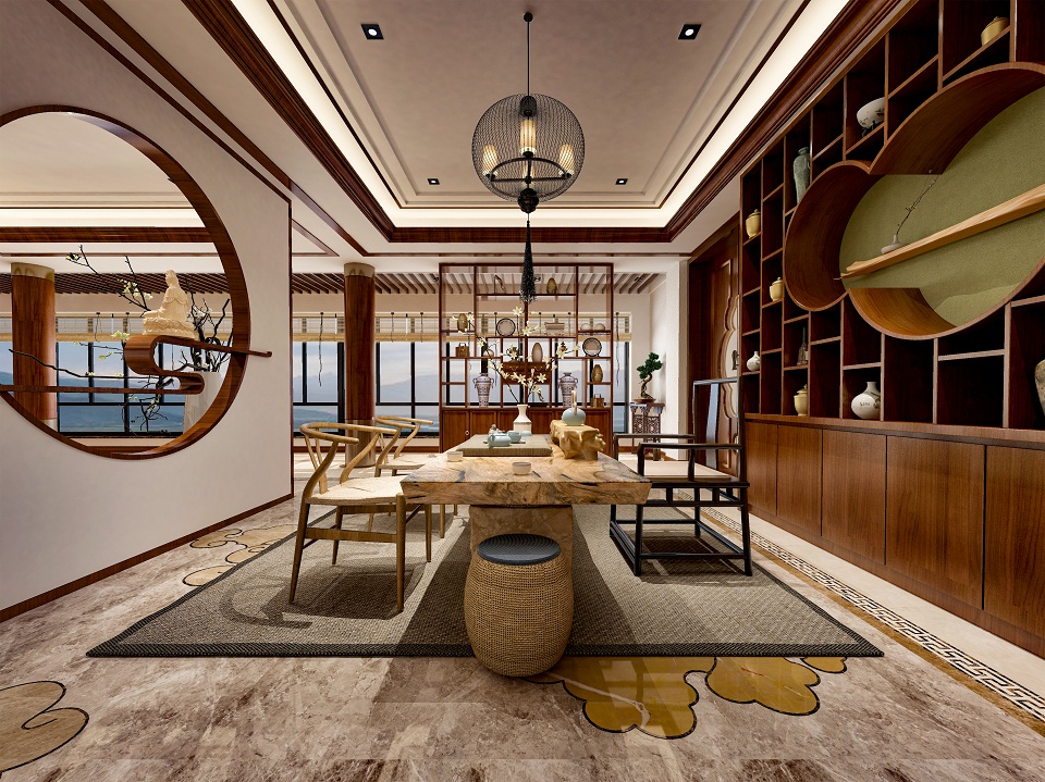 中式大宅装修：国人不懂浪漫么？我不这么认为。