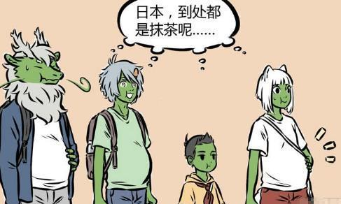 茶文化|非人哉：拥有资深抹茶文化的景点，吃成绿人，他们该怀疑人生了