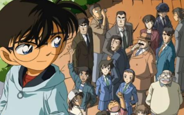 草莓甜柠檬 柯南迎来高潮,新一与小兰公开后,被记者围堵家中,灰原哀救场!