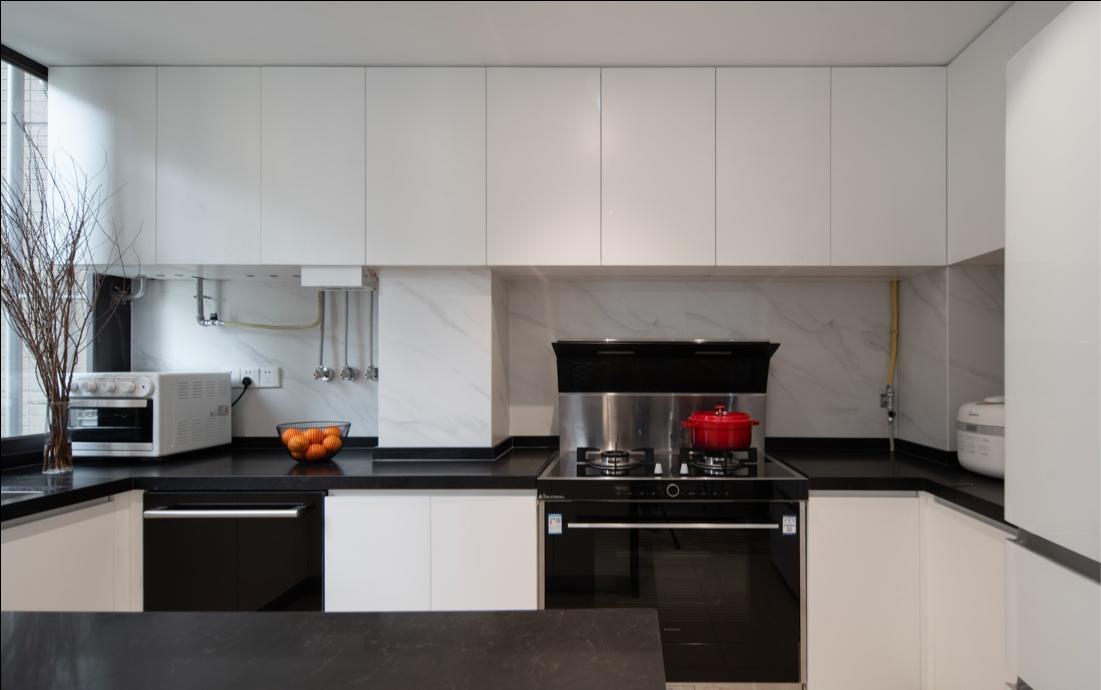 118㎡混搭两居,大胆的水泥墙设计,打造舒适感满分的家居!