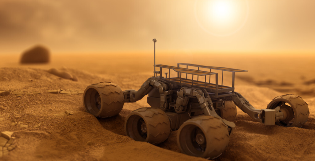 探奇怪|祝融号最新传回照片，出现“人形物体”，火星真的存在外星文明？