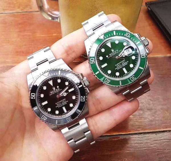 不回忆的青春 复刻表劳力士黑水鬼N厂做工最好?ZZ厂有话说