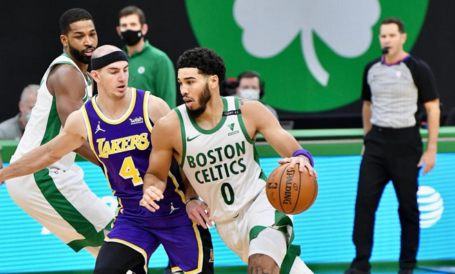 安東尼·戴維斯|結(jié)束連敗！湖人擊敗凱爾特人，詹眉合砍48+21+9，斯瑪特傷退