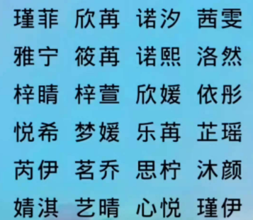 诚然命理 起名:生个女孩,起这些名字,书名、小名不用愁