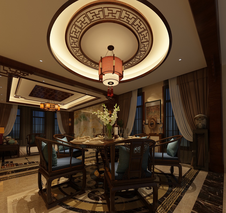 |装修设计｜中式大宅设计 不羡云上仙宫 惟愿余生相赠